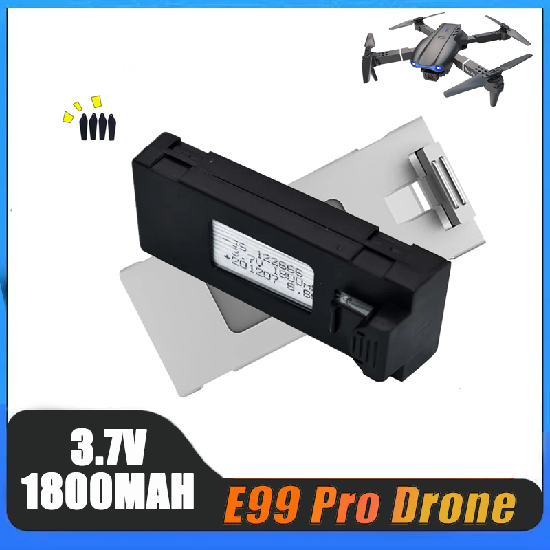 Drone Rc E99 K3 - 1-10 قطعة E99 Pro بطارية توصيل