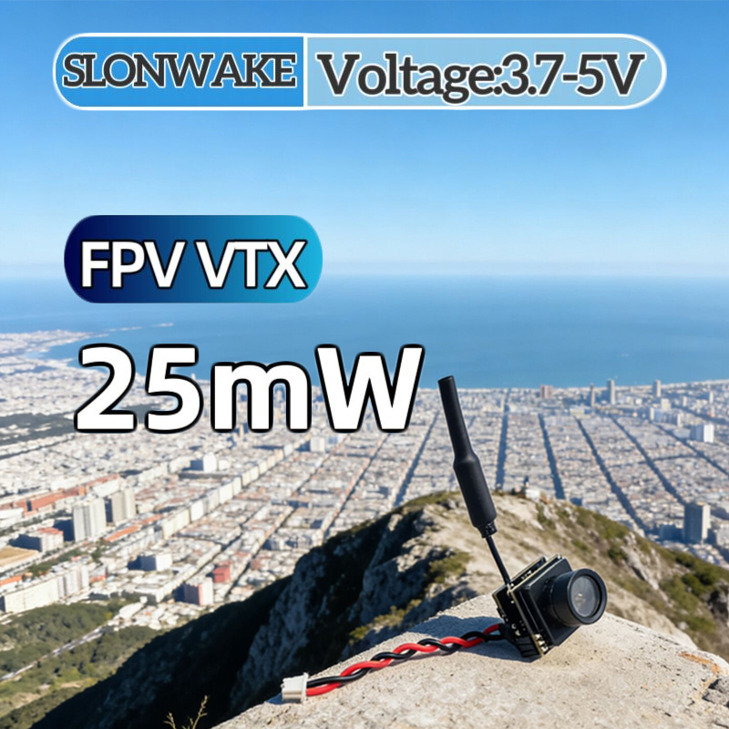 Rc Airplane Drone - جهاز إرسال فيديو مدمج SLONWAKE FPV
