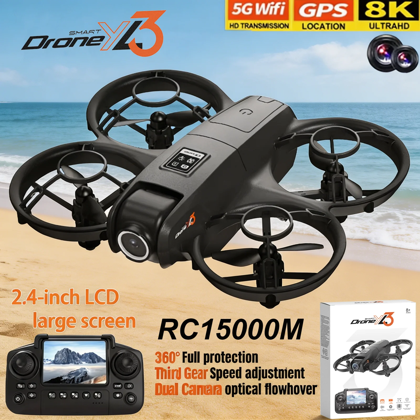 Drone Rc Yl3 - طائرة بدون طيار YL3 RC الجديدة