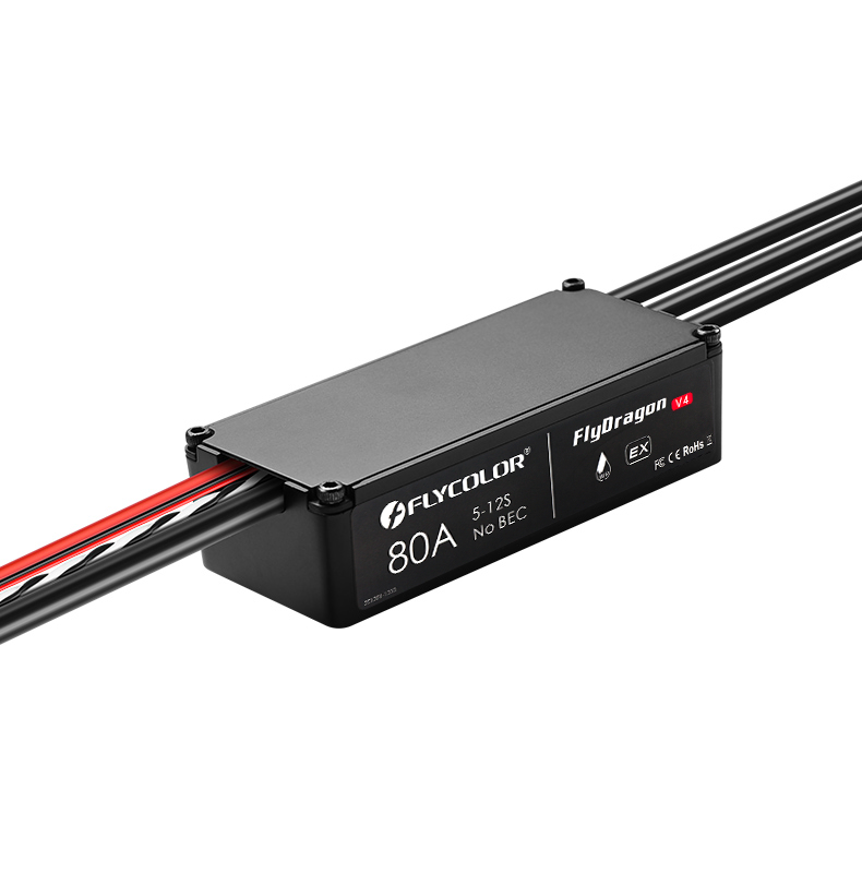 Drone Rc V4 - Flycolor FlyDragon 80A V4 ESC البلاستيك