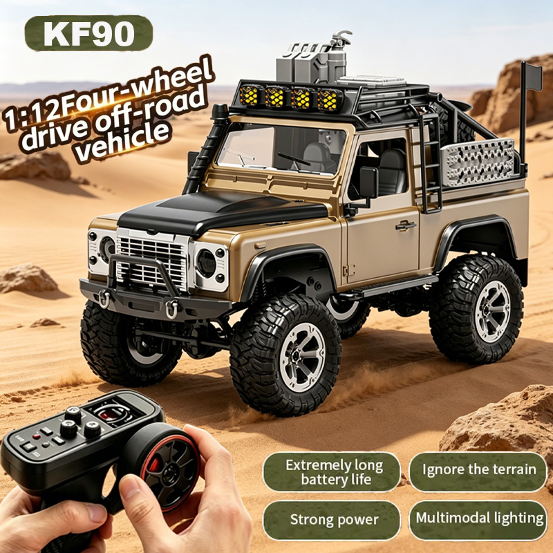 Drone Vera Rc - سيارة تسلق RC KF90 1:12 رباعية