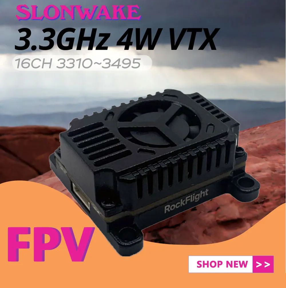 جهاز إرسال فيديو SLONWAKE FPV  - مراجعة - Remote Control (Rc) Drone وسعره