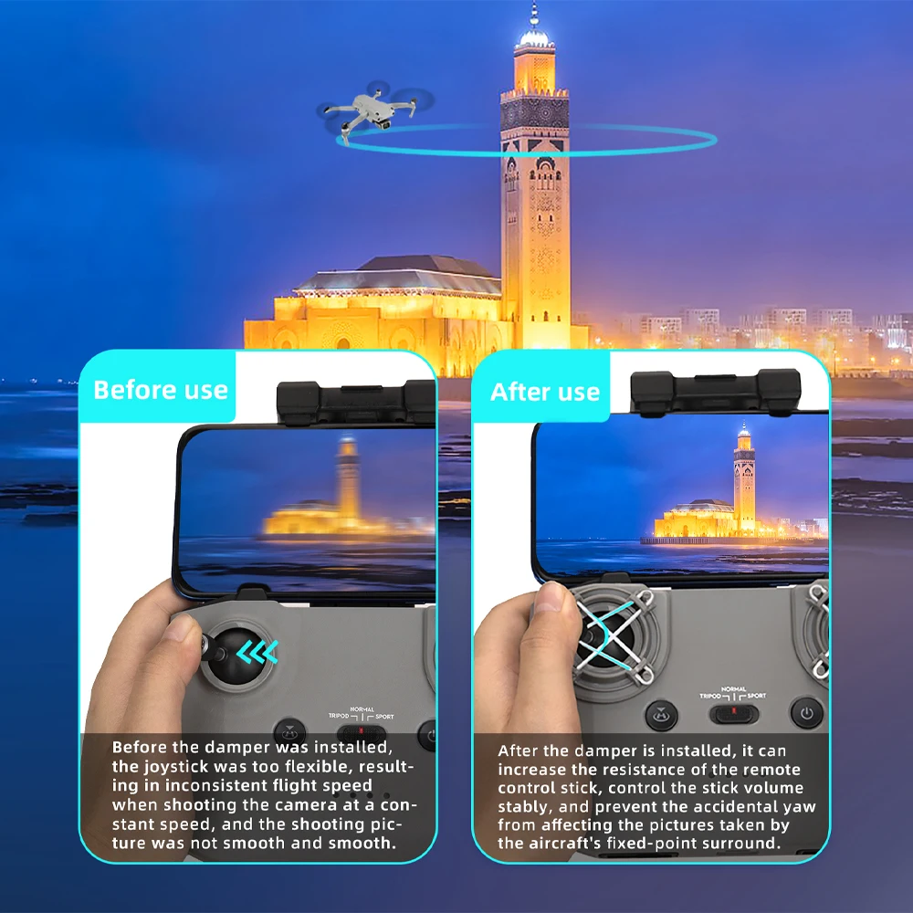 وحدة تحكم في سرعة الروك لـ DJI - مراجعة Drone Dji Rc N1 وسعره