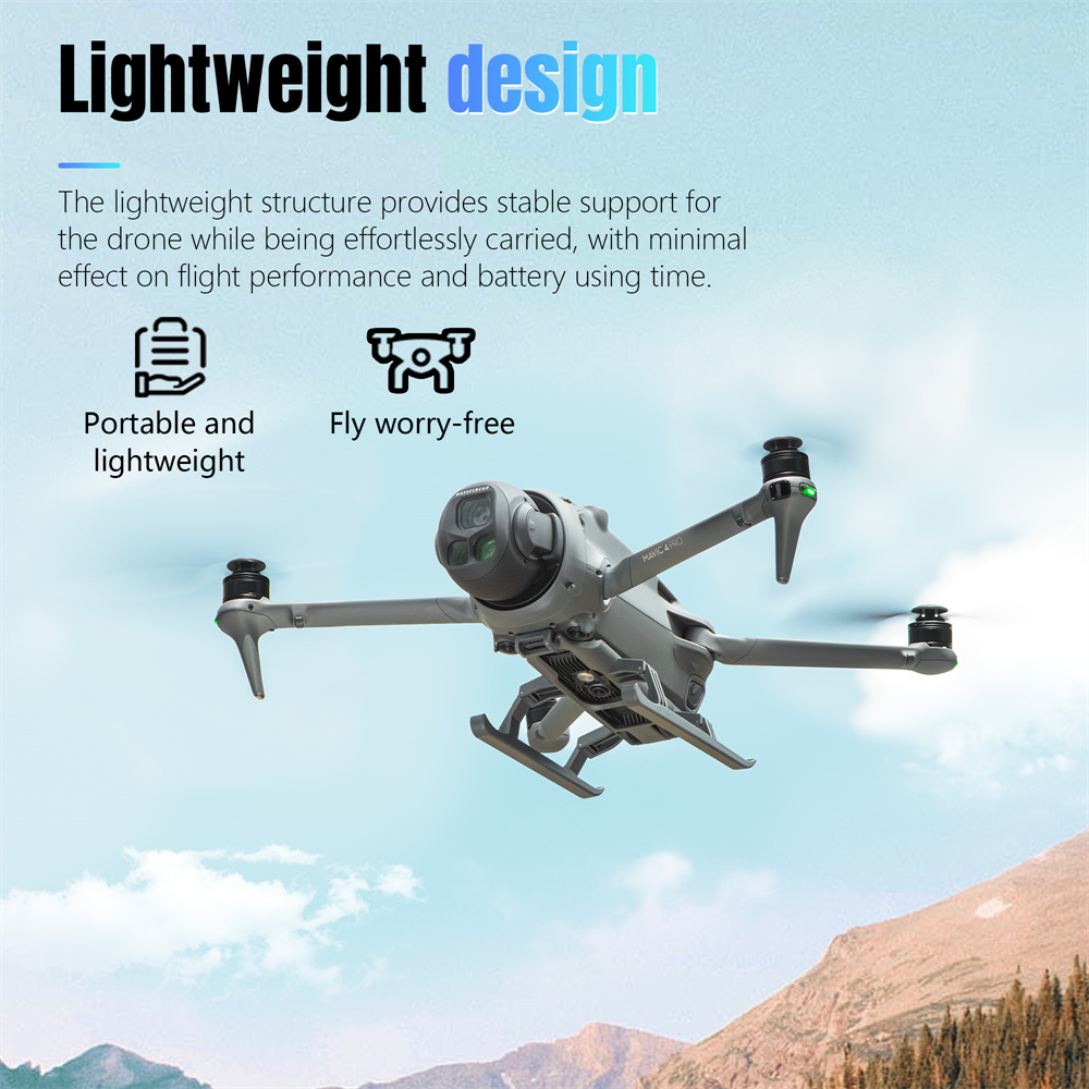 معدات الهبوط STARTRC لطائرة DJ - مراجعة Drone Rcfpvpro وسعره