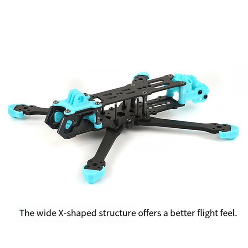 طقم إطار كربوني حقيقي من نوع X - مراجعة Drone Rc Quadcopter وسعره