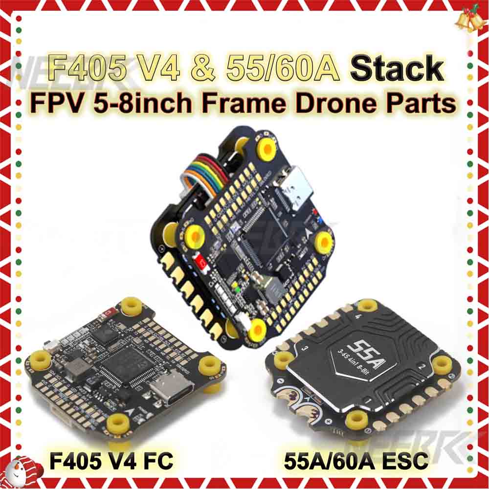 وحدة تحكم طيران F405 V4 F4 Sta - مراجعة Drone Rc V4 وسعره