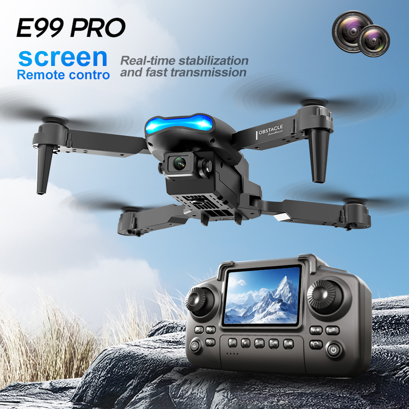 طائرة بدون طيار ZNLYRION RC مع - مراجعة Drone Rc E99 K3 وسعره
