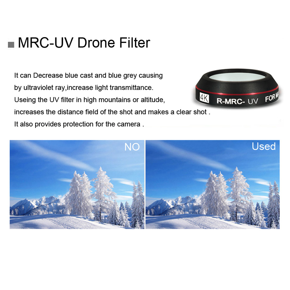 مرشح طائرة بدون طيار لمافيك بر - مراجعة Drone Rcfpvpro وسعره