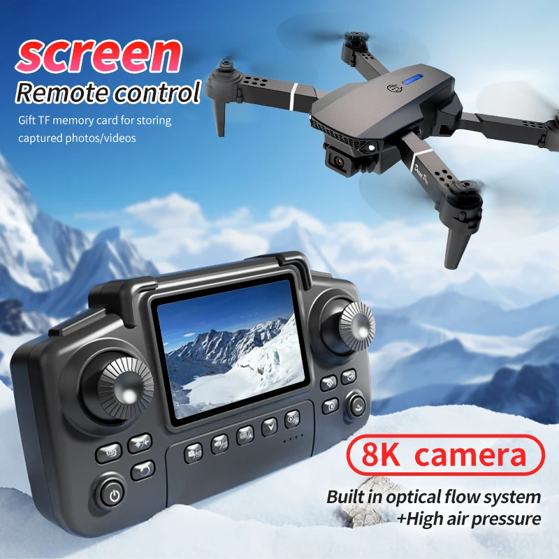 طائرة بدون طيار احترافية E88 P - مراجعة Drone Rc Explorer وسعره