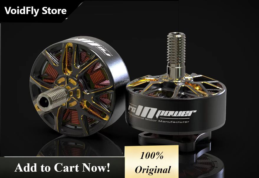محرك بدون فرش VoidFly Rcinpowe - مراجعة Drone Rc V4 وسعره