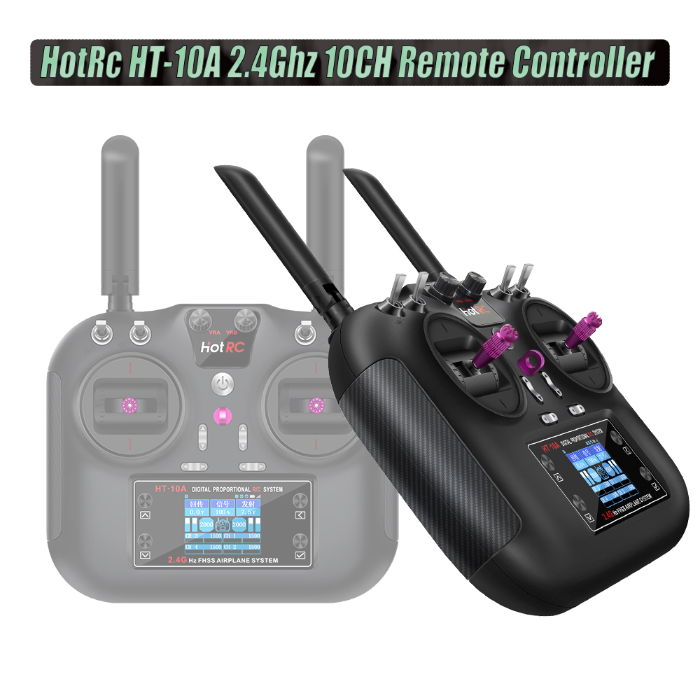جهاز تحكم عن بعد هوت آر سي HT- - مراجعة Drone Rc Parts وسعره