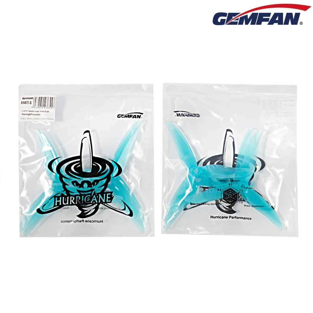 10 أزواج (10CW + 10CCW) Gemfan - مراجعة Drone Rc Parts وسعره