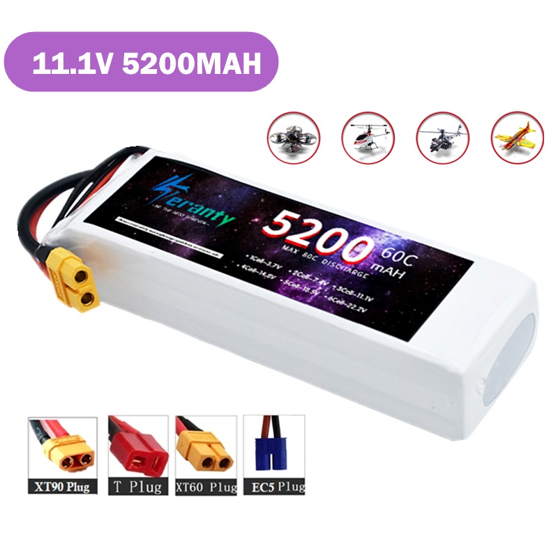 TERANTY 3S 5200MAH 60C بطارية  - مراجعة Drone Avion Rc وسعره
