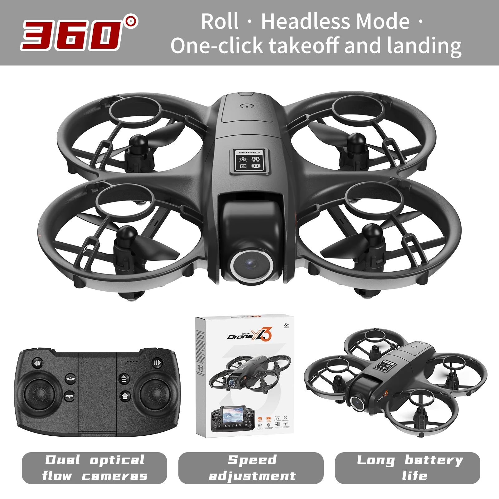 طائرة بدون طيار YL3 RC الجديدة - مراجعة Drone Rc Yl3 وسعره