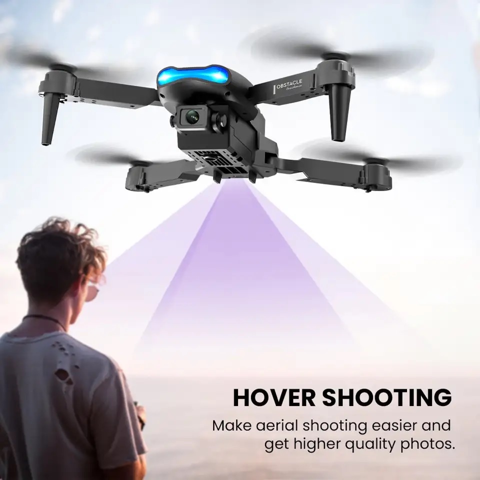 طائرة بدون طيار صغيرة جديدة E9 - مراجعة Drone Rc E99 K3 وسعره