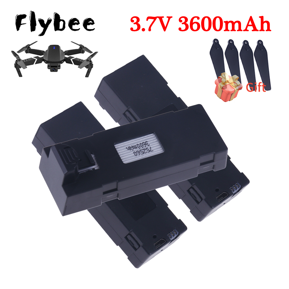 3.7 فولت 3600 مللي أمبير ترقية - مراجعة Drone Rc E99 K3 وسعره
