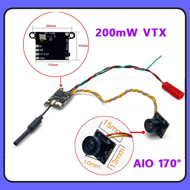 كاميرا SLONWAKE 5.8G 1200TVL F - مراجعة Rc Airplane Drone وسعره