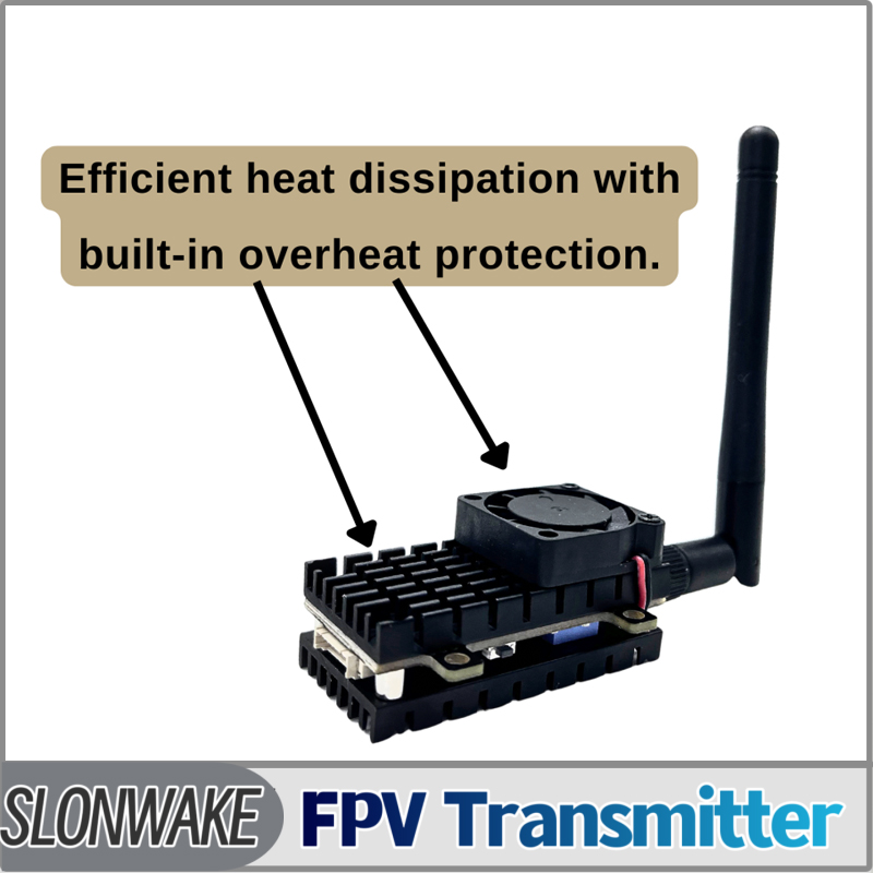 SLONWAKE 5.8G 3000mW محاكاة VT - مراجعة Rc Airplane Drone وسعره