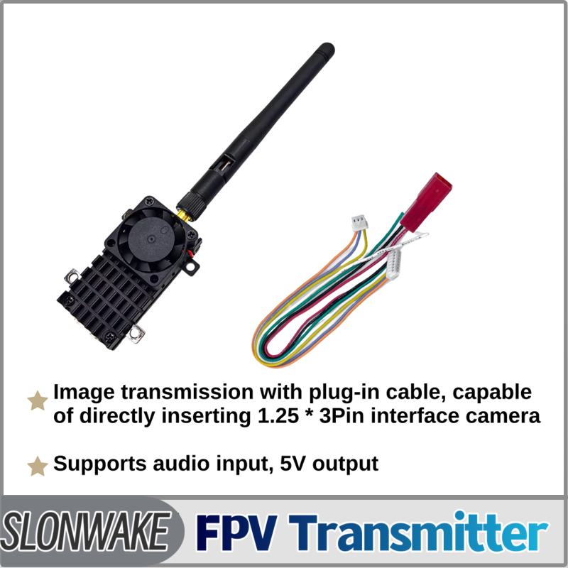 SLONWAKE 5.8G 3000mW محاكاة VT - مراجعة Rc Airplane Drone وسعره