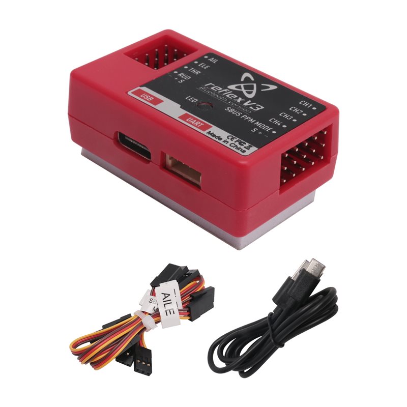 جهاز تحكم طيران FMS Reflex V3  - مراجعة Drone Rc Price وسعره